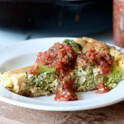 Broccoli and Feta Frittata recipe