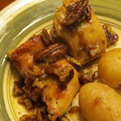 Chicken With Pecan Honey Sauce recipe
