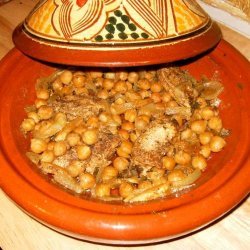 Moroccan Chicken & Chickpea Tagine recipe