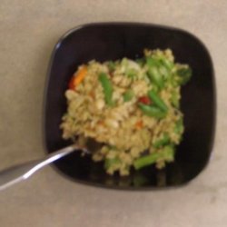 Asian Peanuts and Rice recipe