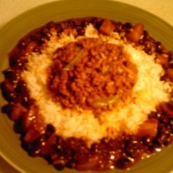 Flavorful Beef, Peppers, and Onions With White Rice recipe