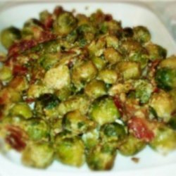 Creamy Brussels Sprouts With Bacon recipe