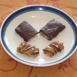 Gluten-Free Chocolate Caramel Crisp Bars recipe