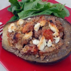 Nutty Stuffed Eggplant recipe