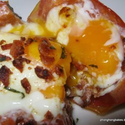 Baked Eggs in Tomato Cups recipe