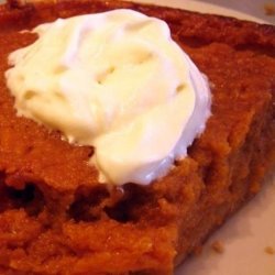 Sweet Potato or Pumpkin Pie recipe