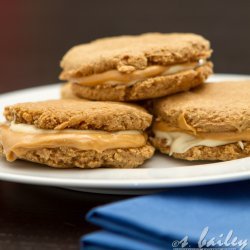 Chocolate Peanut Butter Sandwich Cookies recipe