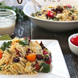 Mediterranean Orzo Salad recipe