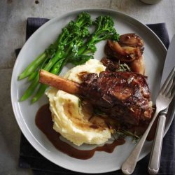 Braised Lamb Shanks With Rosemary recipe