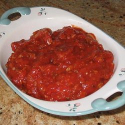 Kat's Mom's Spaghetti Sauce recipe