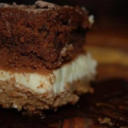 Black and White Layered Brownie Delight recipe
