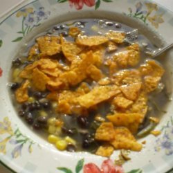 Black Bean Tortilla Soup recipe