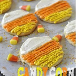 Candy Corn Cookies recipe