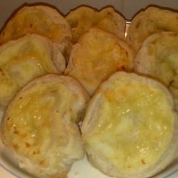 English Pastry Pinwheels With Cheese and Onion recipe