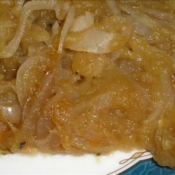 Onions & Applesauce - Lovely Pork Side Dish ! recipe