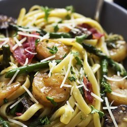 Asparagus Carbonara recipe