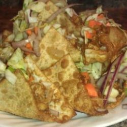 Thai Wonton Tacos recipe