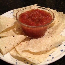 Home Made Saucy Mexican Taco Salsa recipe