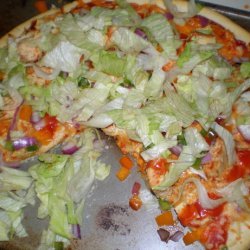 Chicken Taco Pizza recipe