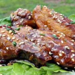 Sweet Spicy Sticky Wings recipe