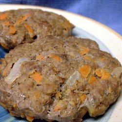 Baked Beef-N-Veggie Patties recipe