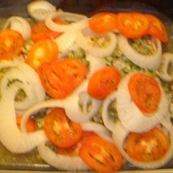 Oven Baked Savory Salmon recipe