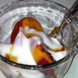 Rustic Honey Baked Nectarines recipe