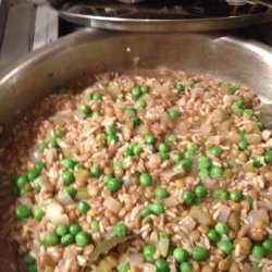 Rice Pilaf With Lentils and Split Peas recipe