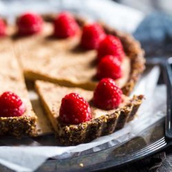 Chocolate, Almond, and Raspberry Tart recipe