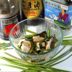 Silken Tofu With Chives Japanese Style recipe