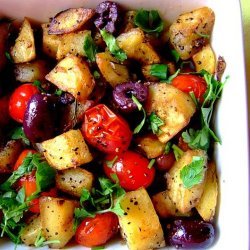 Clarissa Hyman's Sauteed Rosemary Potatoes With Cherry Tomatoes recipe