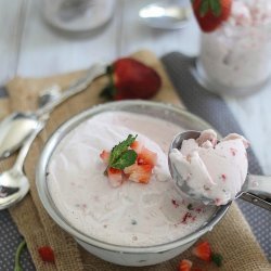 Strawberry Mint Ice Cream recipe
