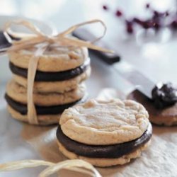 Fudge-Filled Irresistible Peanut Butter Cookies recipe