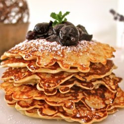 Blueberry Oatmeal Pancakes recipe