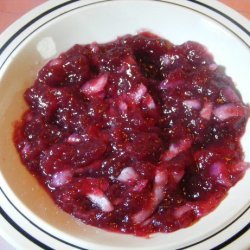Cranberry Red Onion Chutney recipe