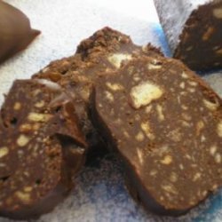 After-Dinner Chocolate Salami ( to Serve With Coffee) recipe