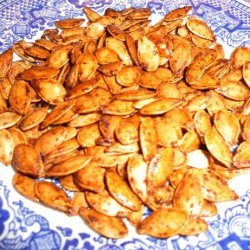 Pumpkin Seeds With Worcestershire and Garlic recipe