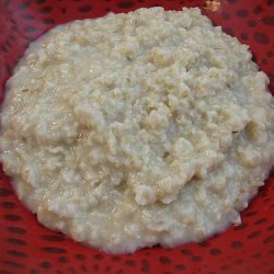 Creamy Oatmeal (Food Storage) recipe