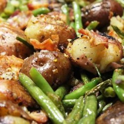 Warm Green Bean, Bacon & Potato Salad recipe