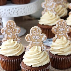 Caramel Gingerbread Cupcakes recipe