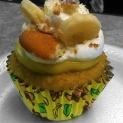 Banana Pudding Cupcakes (Like the Actual Dessert!) recipe