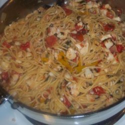 Spaghetti With Fish and Vegetables: Ciambotta recipe