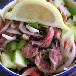 Beef, Mint & Cucumber Salad (21 Day Wonder Diet: Day 10) recipe