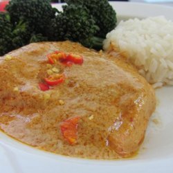 Panang Curry Salmon recipe