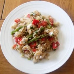 Quinoa Salad With Asparagus recipe