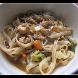 Jenner’s Chickety China Rice Noodle Soup recipe