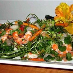 Fragrant Thai Prawn  and Lychee Salad recipe