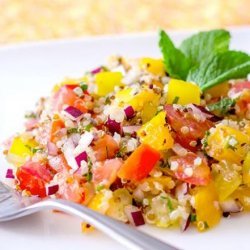 Colorful Tomato and Quinoa Salad recipe