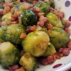 Brussels Sprouts With Onions and Bacon recipe