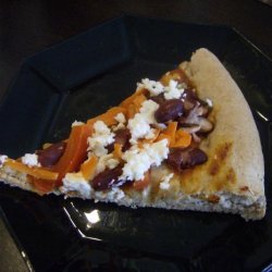 Pizza With Kidney Beans and Feta recipe